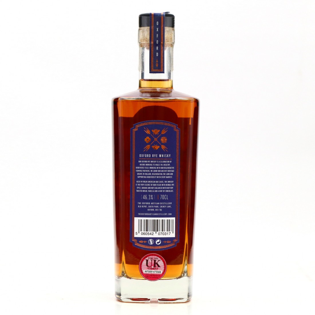 Oxford Rye Whisky Oxford Artisan Distillery Whisky Auctioneer