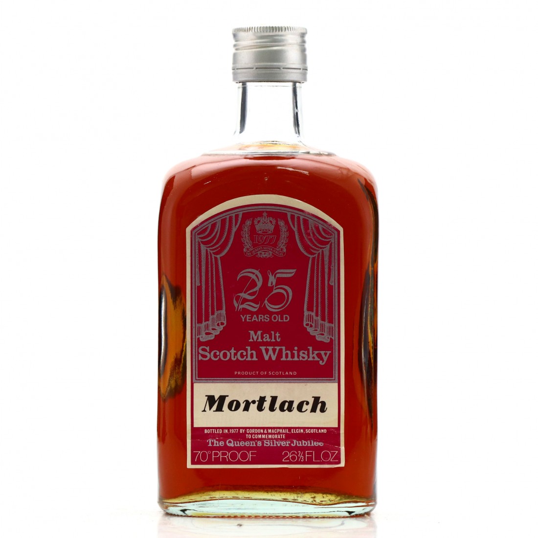 Mortlach 25 Year Old Gordon and MacPhail Queen's Silver Jubilee 1977