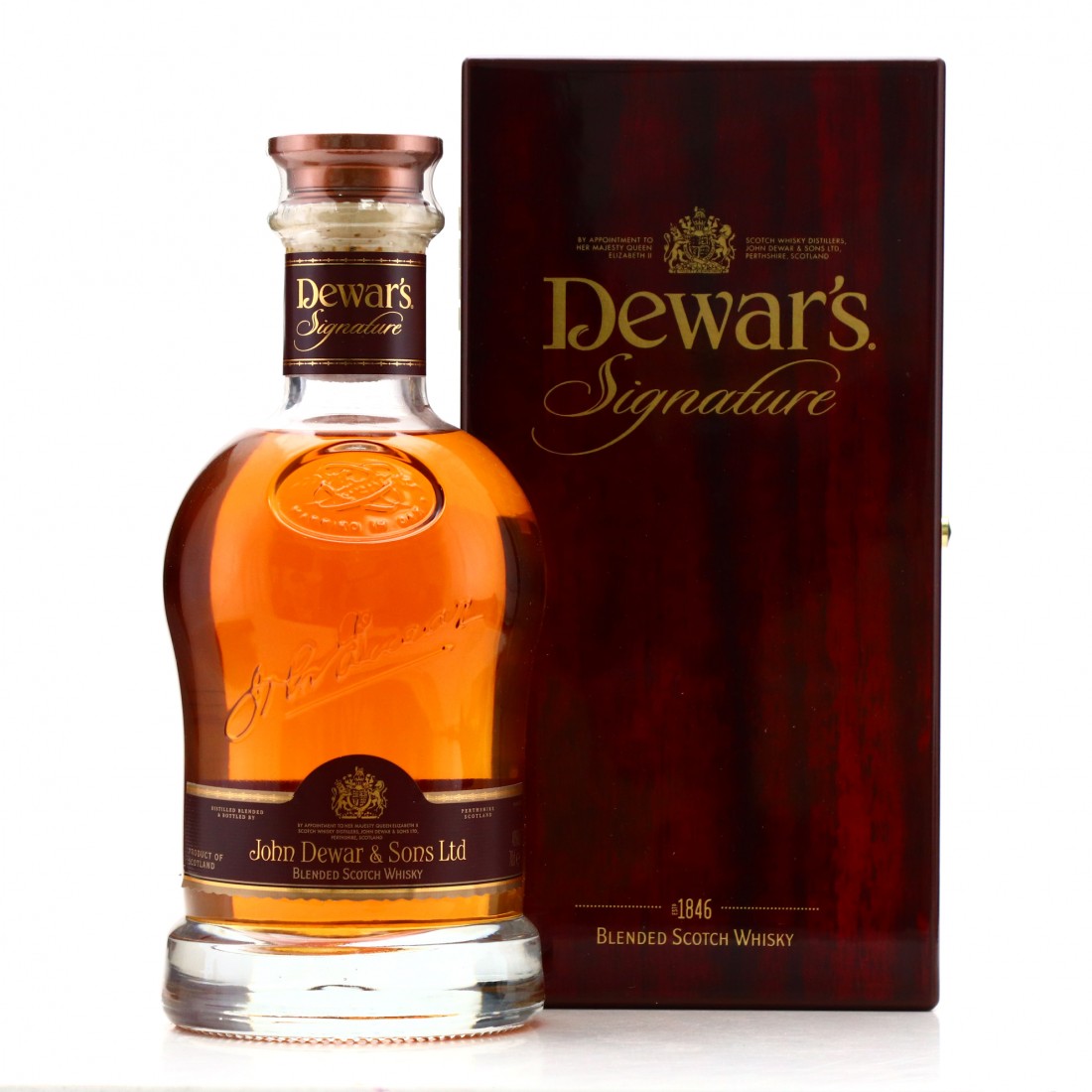Dewar's Signature Whisky Auctioneer