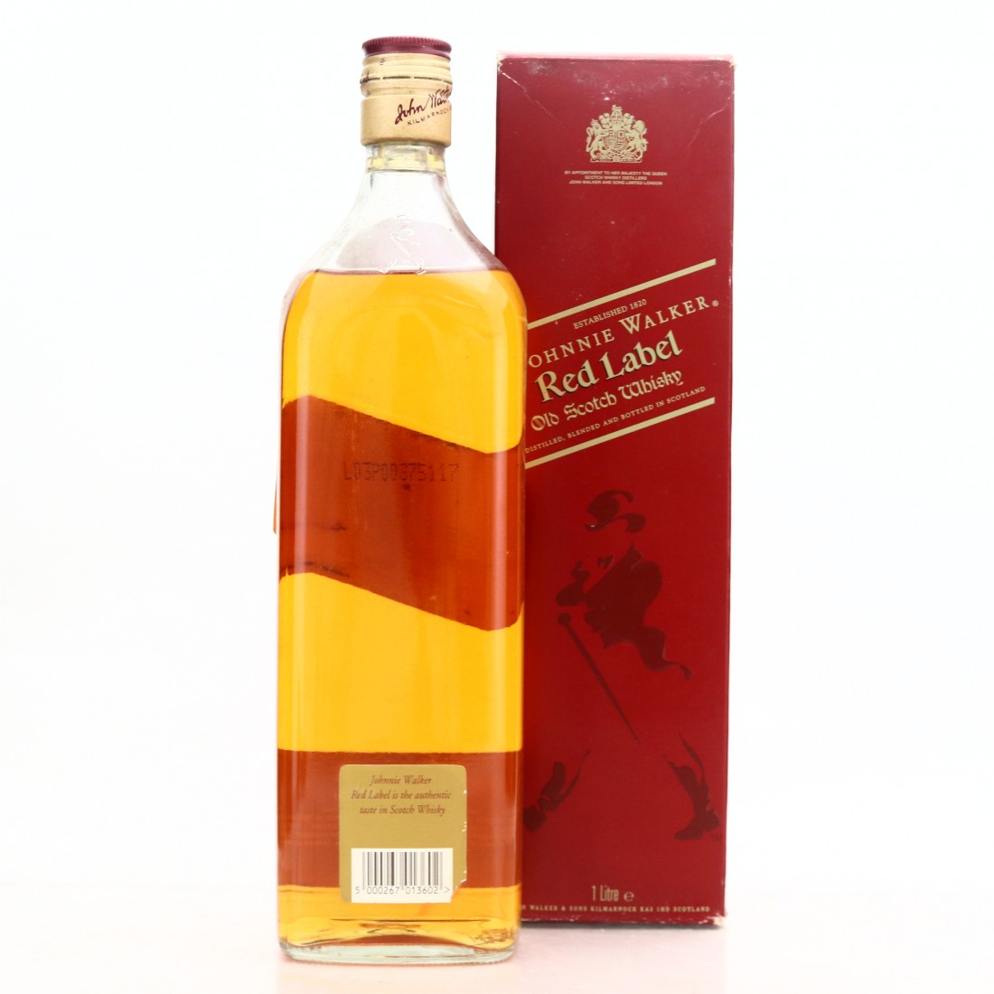 Johnnie Walker Red Label 1 Litre whiskyauctioneer.com