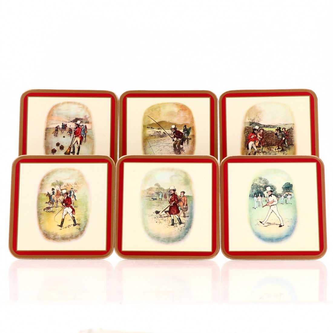 Johnnie Walker Coasters x 6 Whisky Auctioneer