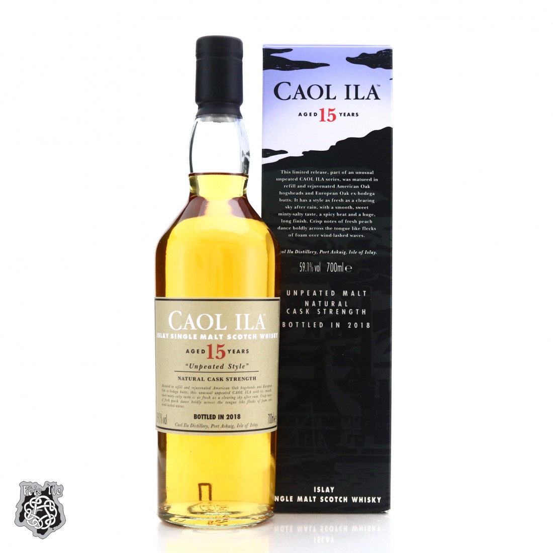 Caol Ila 15 Year Old Unpeated Cask Strength 18 Release Charity Lot Whisky Auctioneer