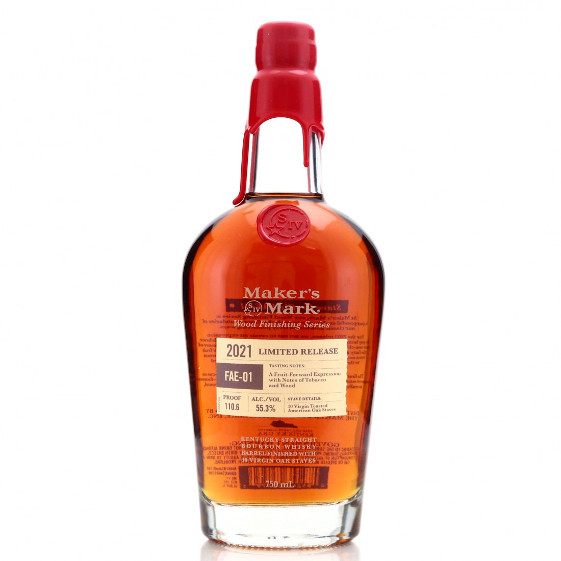Maker's Mark Wood Finishing Series FAE01 Whisky Auctioneer
