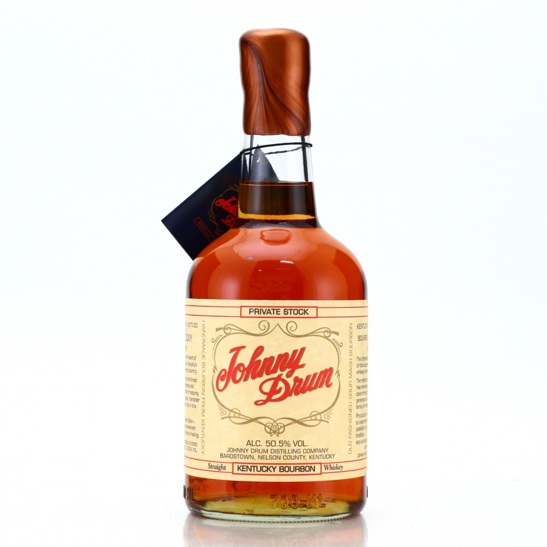 Johnny Drum Private Stock Kentucky Straight Bourbon Whisky Auctioneer