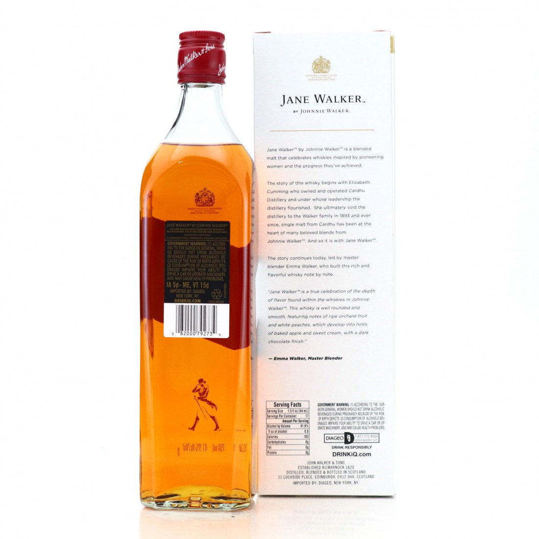 Johnnie Walker Jane Walker 10 Year Old 75cl / US Import Whisky Auctioneer