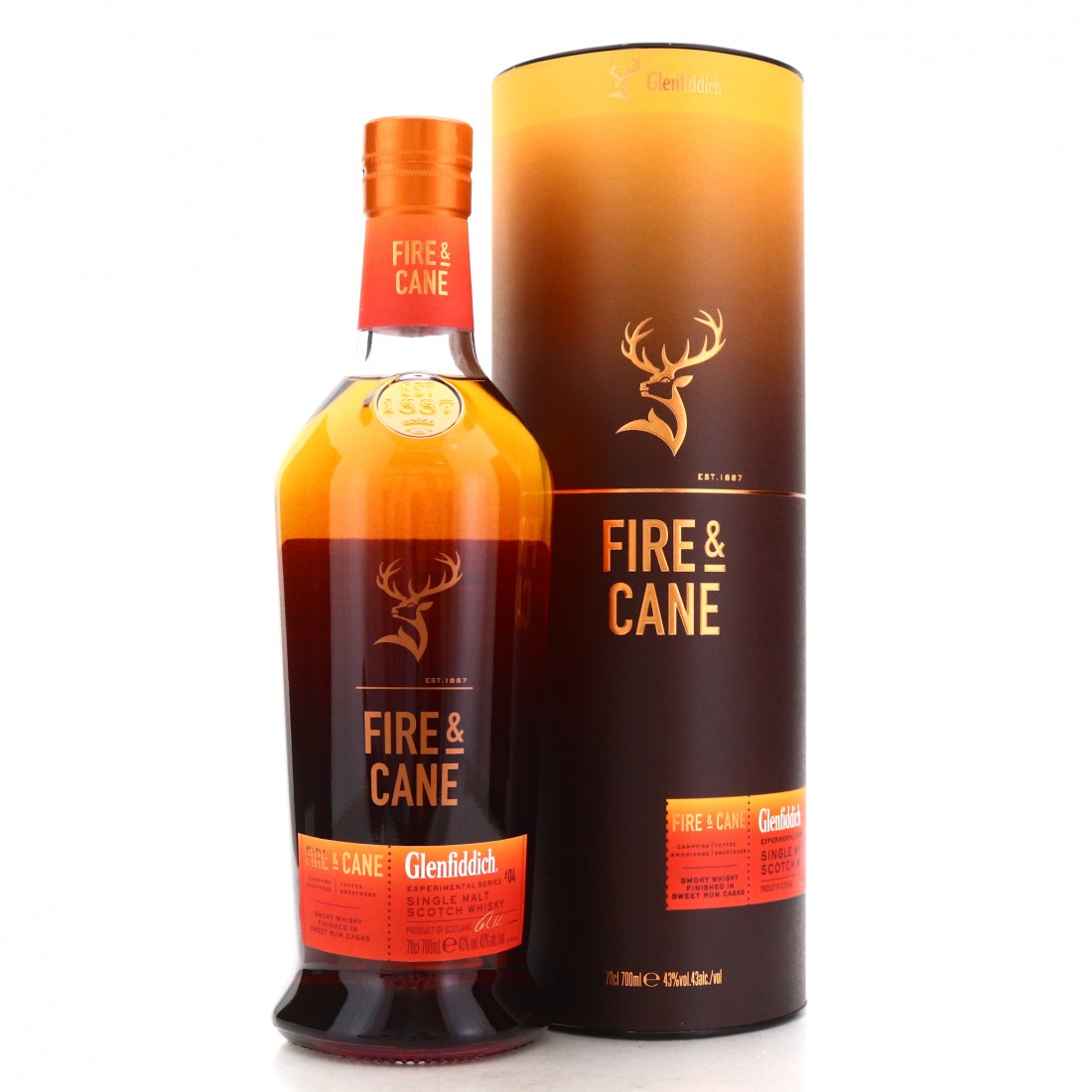 Glenfiddich Experimental Series 4 Fire and Cane Whisky Auctioneer