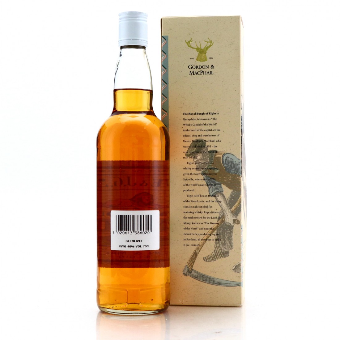 Glenlivet 15 Year Old Gordon and MacPhail Whisky Auctioneer