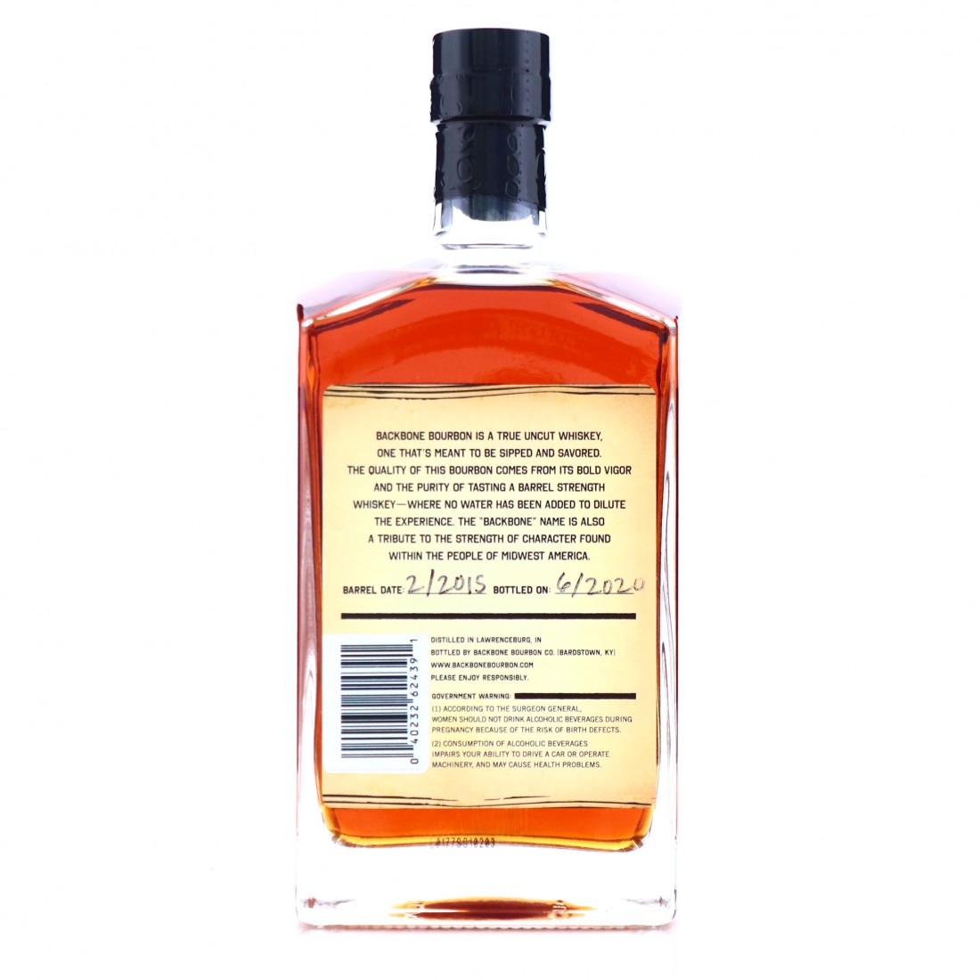 Backbone Bourbon 2015 Single Barrel / Brinkman's Wine & Spirits