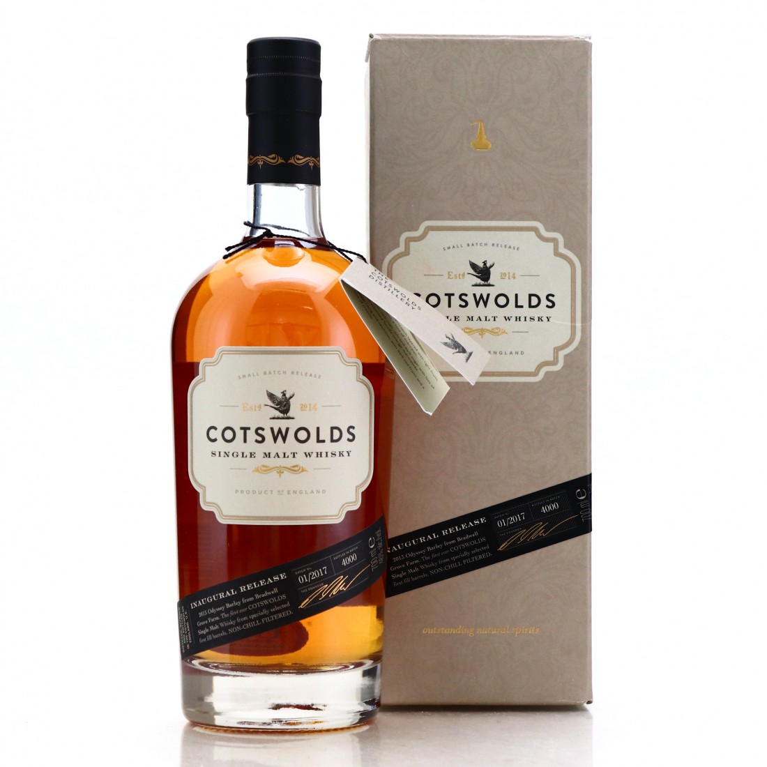 Cotswolds Inaugural Release Whisky Auctioneer