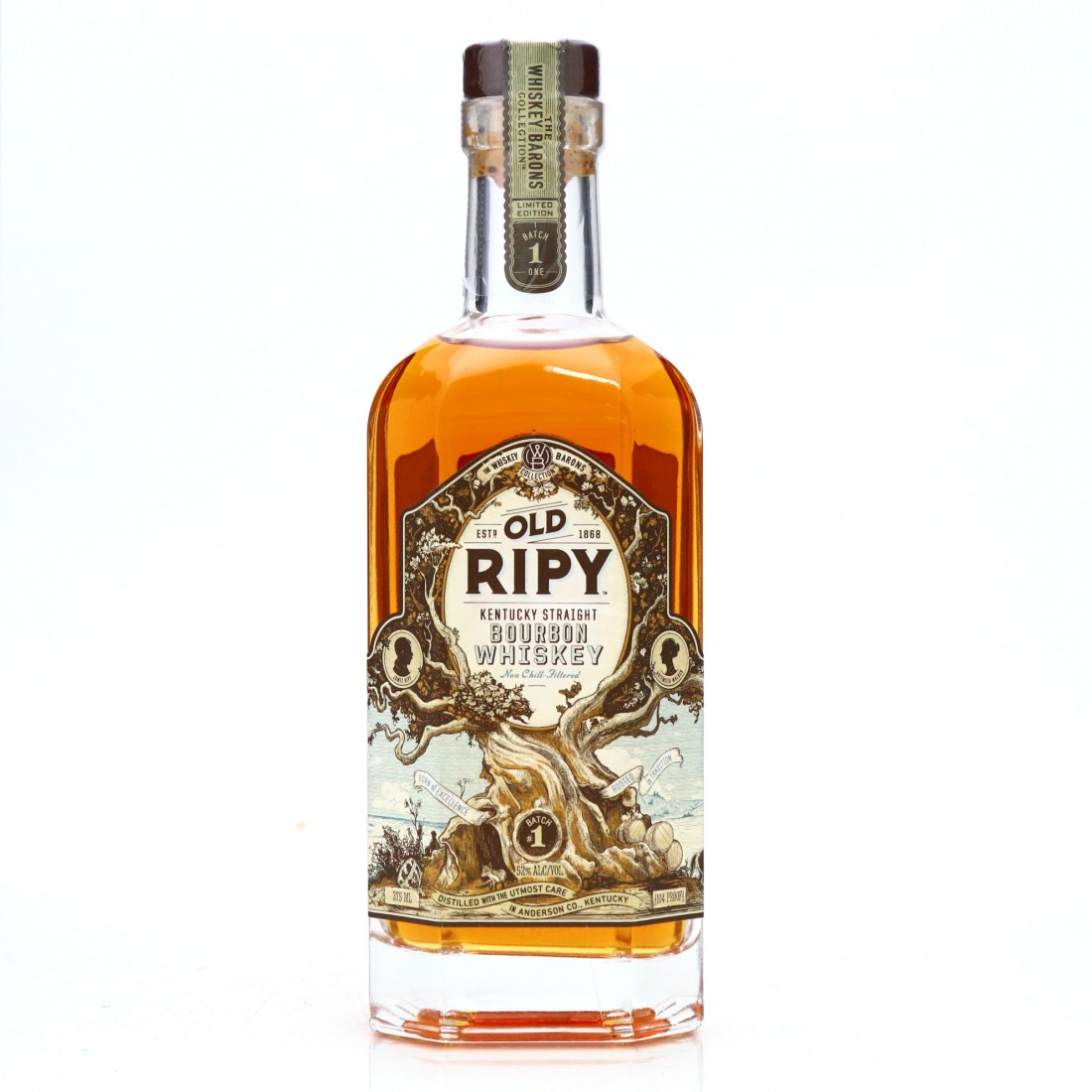 Old Ripy Kentucky Straight Bourbon Batch #1 37.5cl / Whiskey Barons ...