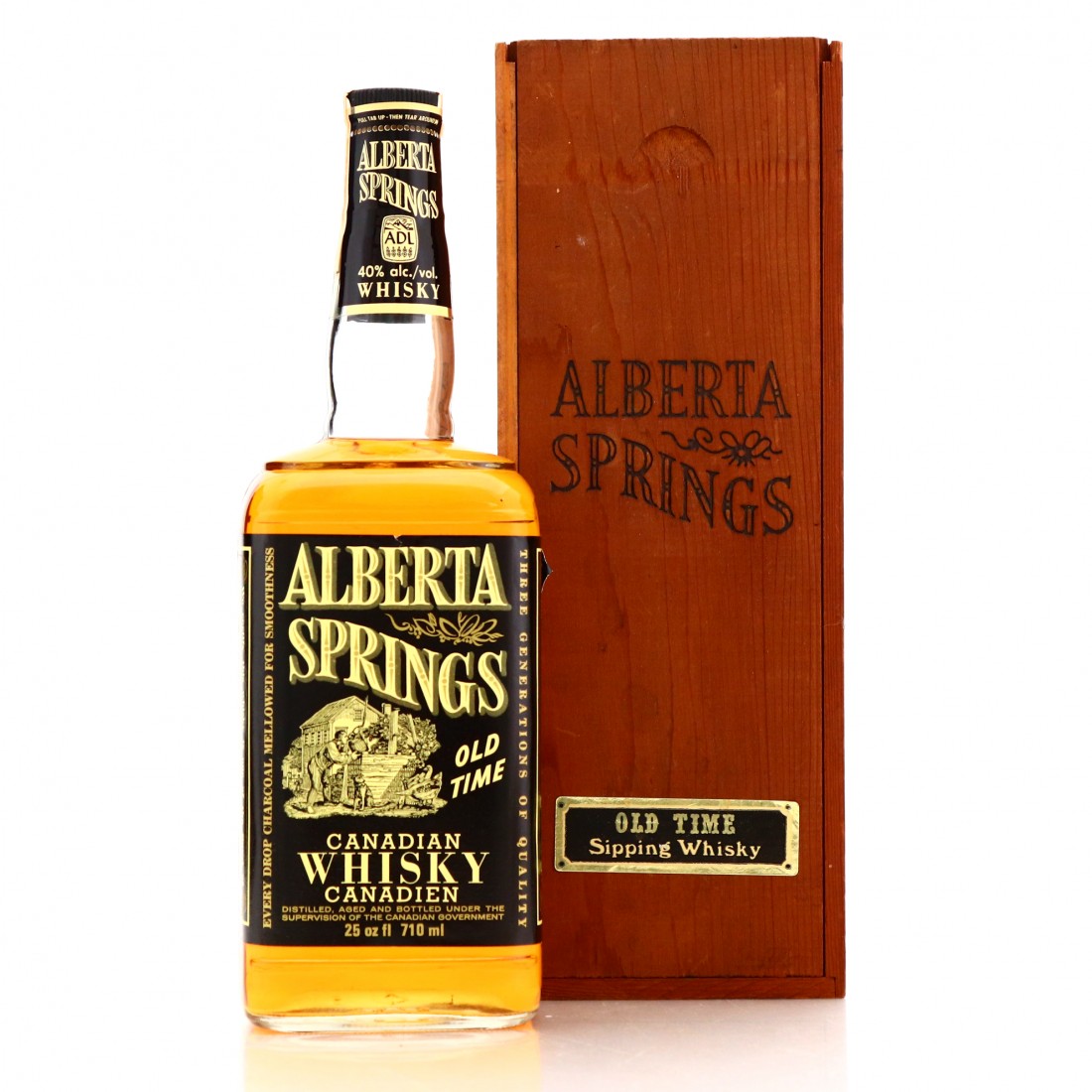 Alberta Springs 1969 Old Time Canadian Whisky Whisky Auctioneer