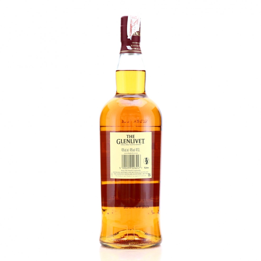 Glenlivet 15 Year Old 1 Litre Whisky Auctioneer