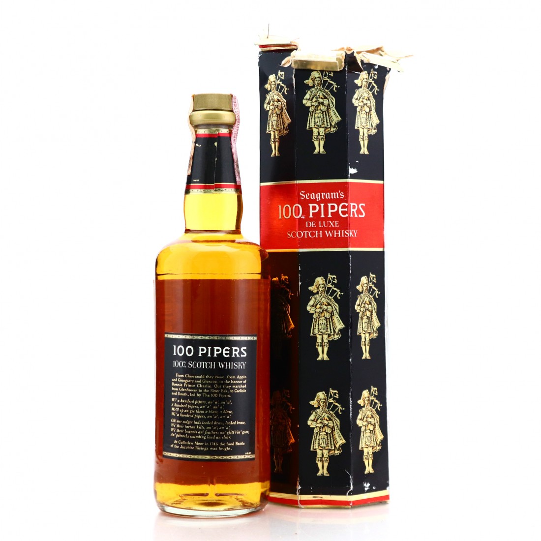 50年前？Seagram's100Pipers Scotch Whisky（WHISKY SEAGRAM´S