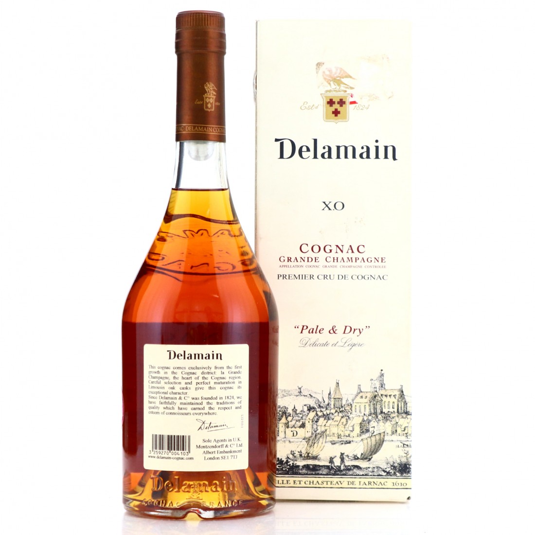 Delamain XO Pale and Dry Cognac Whisky Auctioneer