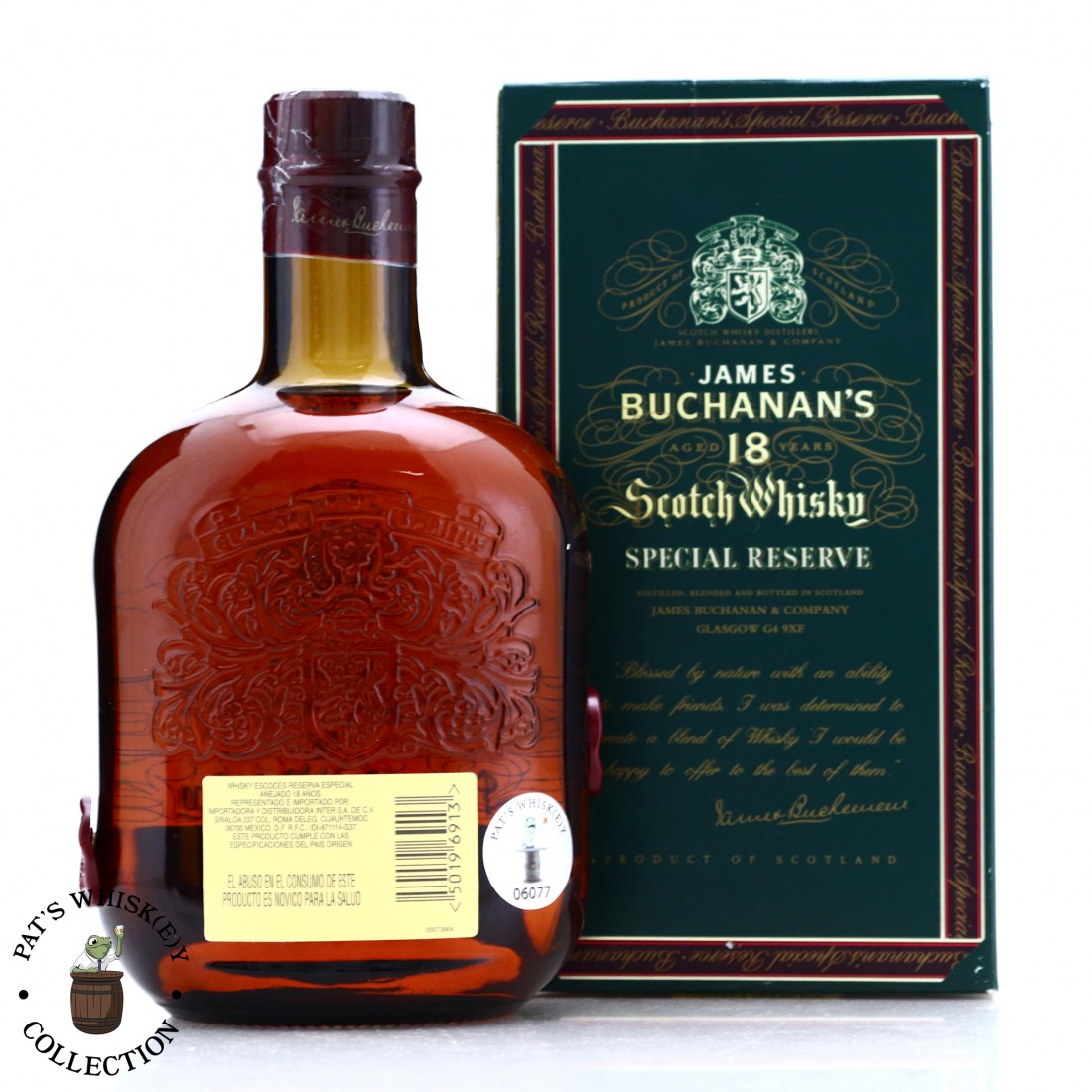 Buchanan's 18 Year Old Special Reserve 75cl Whisky Auctioneer