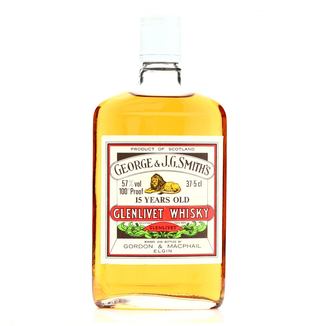 Glenlivet 15 Year Old Gordon and MacPhail 37.5cl Whisky Auctioneer