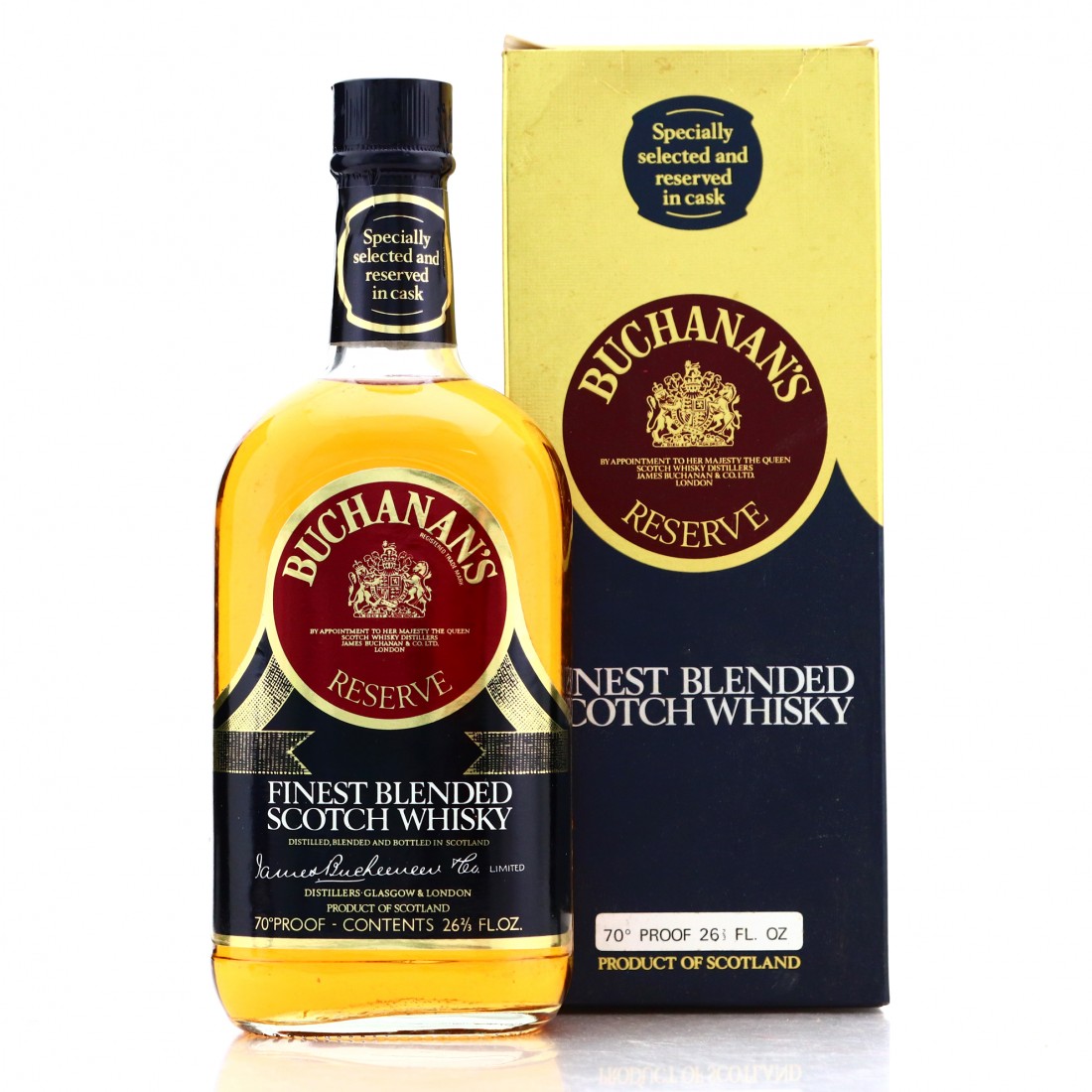 Buchanan's Reserve 1970s Whisky Auctioneer