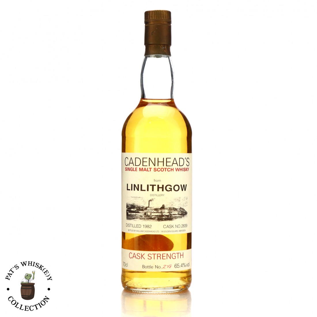 St MagdaleneLinlithgow 1982 Cadenhead's Single Cask 2839 Whisky
