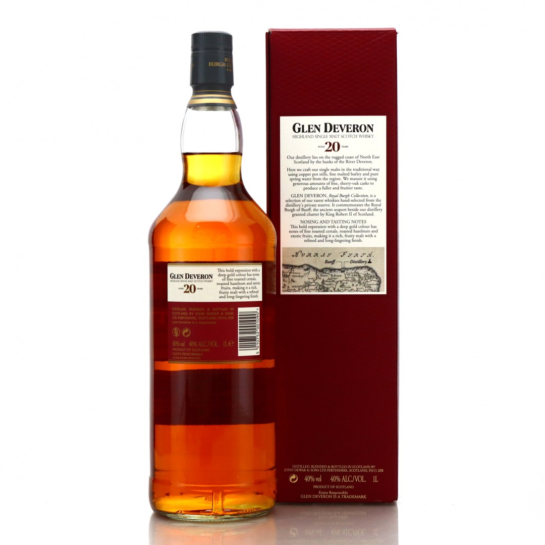 Glen Deveron 20 Year Old Royal Burgh Collection 1 Litre Whisky Auctioneer