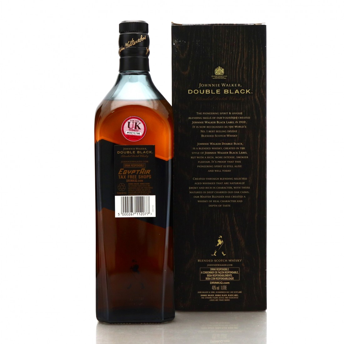 Johnnie Walker Double Black 1 Litre Whisky Auctioneer