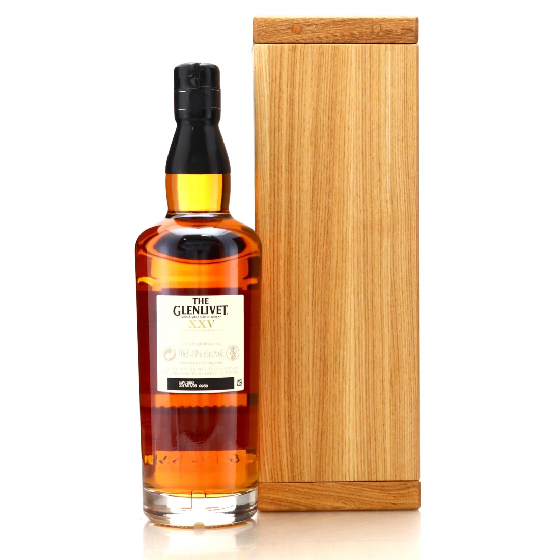 Glenlivet 25 Year Old Batch 0216C Whisky Auctioneer