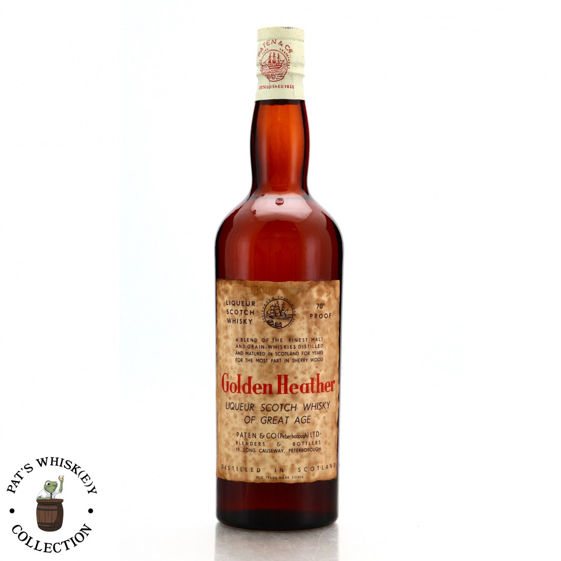 Golden Heather Liqueur Scotch Whisky 1960s Whisky Auctioneer