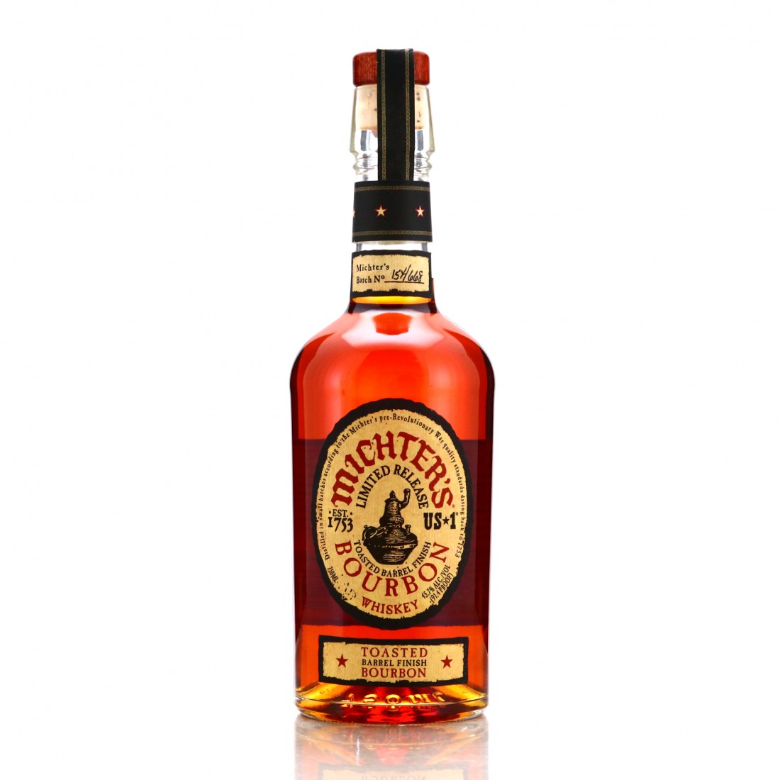Michter's Toasted Barrel Finish Bourbon 2015 Whisky Auctioneer