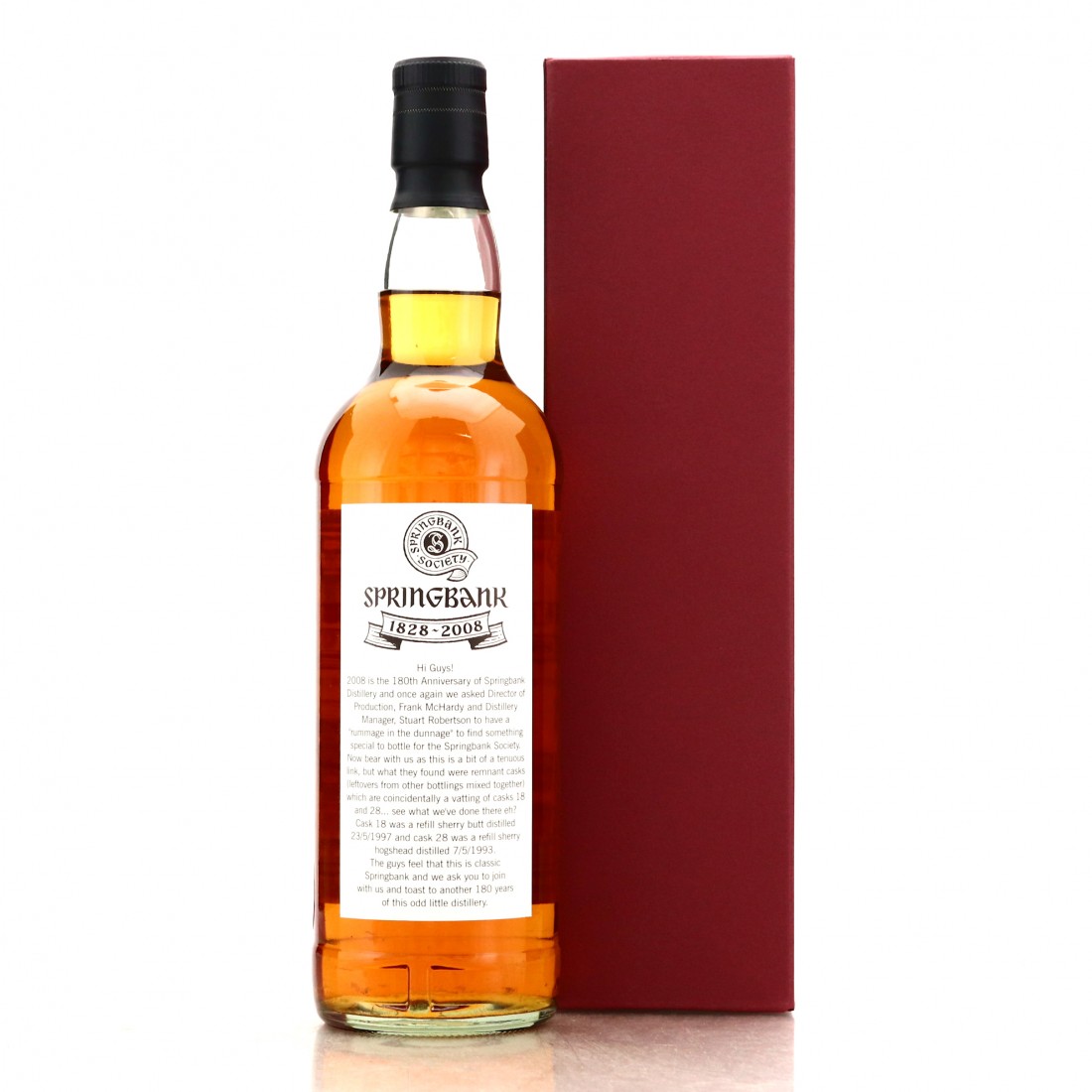 Springbank 1997 Springbank Society / 180th Anniversary | Whisky Auctioneer