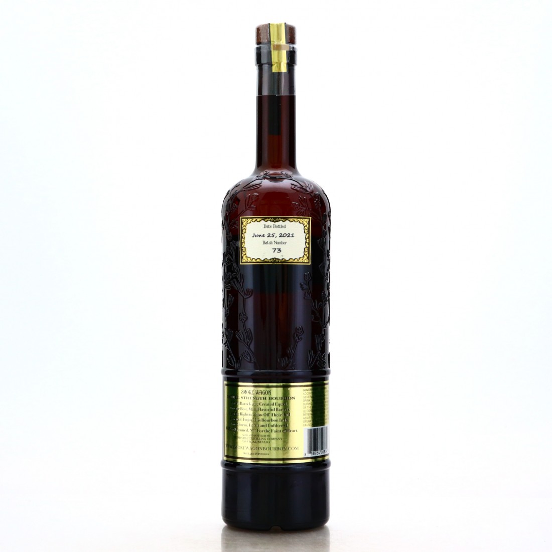 Smoke Wagon Uncut Unfiltered Straight Bourbon 2021 Whisky Auctioneer