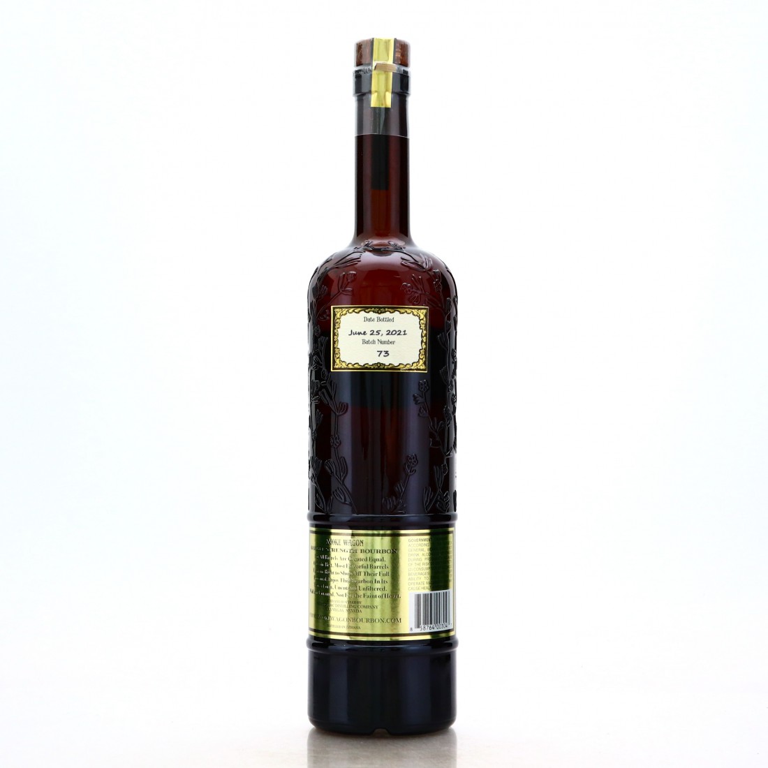 Smoke Wagon Uncut Unfiltered Straight Bourbon 2021 Whisky Auctioneer