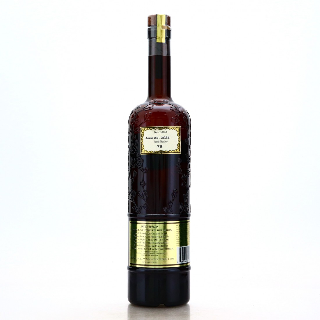 Smoke Wagon Uncut Unfiltered Straight Bourbon 2021 Whisky Auctioneer