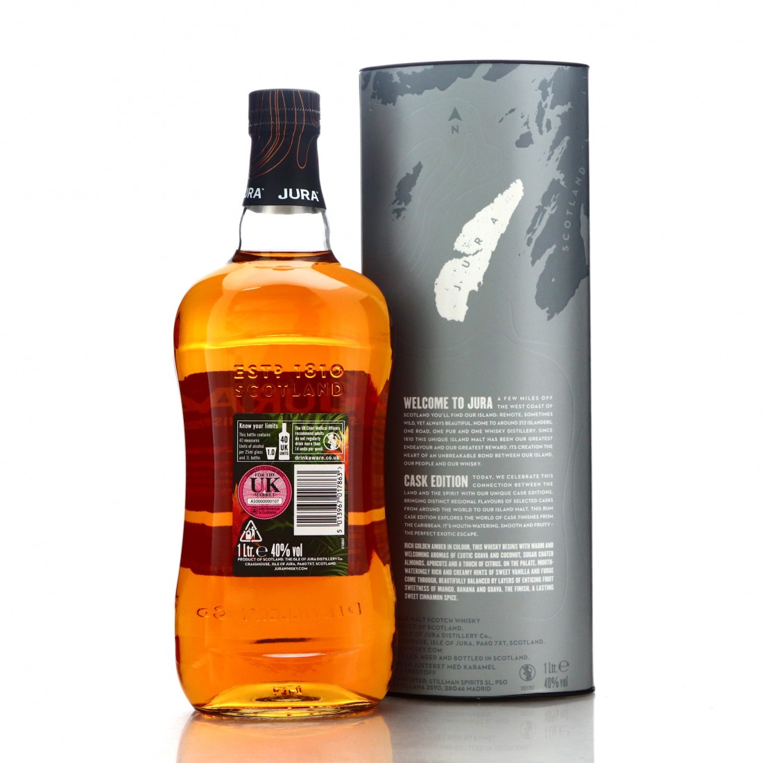 Jura Rum Cask Finish 1 Litre Whisky Auctioneer