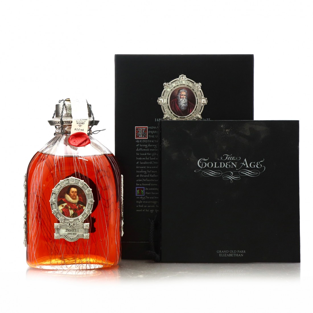OLD PARR 】ELIZABETHAN オールドパー エリザベス 252本限定 830ml 43