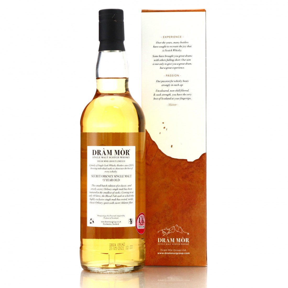 Secret Orkney Single Rum Cask 13 Year Old Whisky Auctioneer