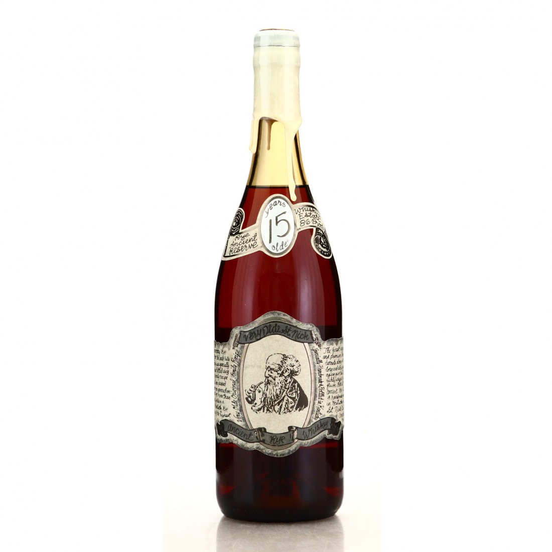 Very Olde St Nick 15 Year Old Rye 86 Proof / KBD Whisky Auctioneer