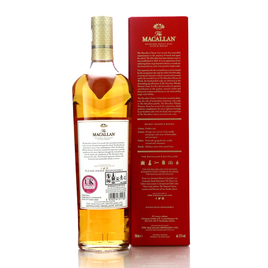 Macallan Classic Cut 2021 Release Whisky Auctioneer