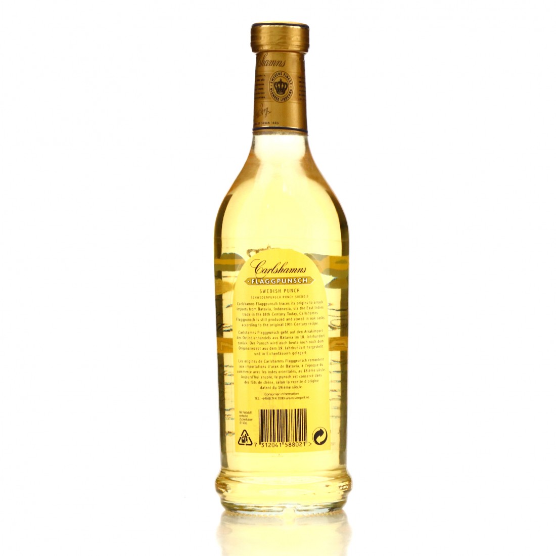 Carlshamms Flaggpunsch Swedish Punsch Liqueur 50cl Whisky Auctioneer