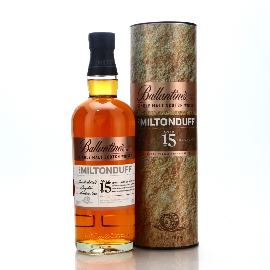 Miltonduff 15 Year Old Ballantine's Series No.2 Whisky Auctioneer