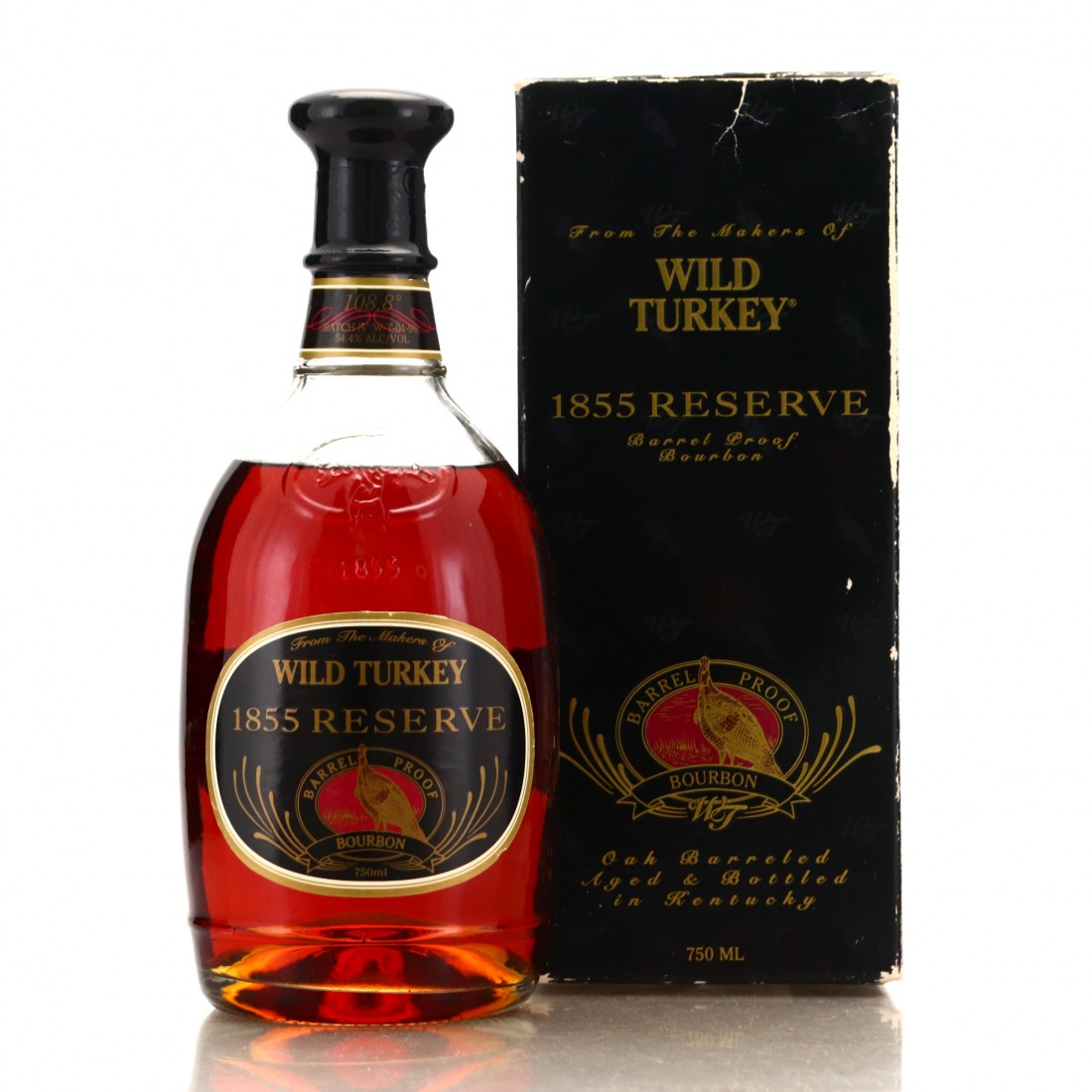ウイスキー WILD TURKEY 1855 RESERVE 750 ML 1855 Reserve Batch W-T-10-92 (1992) – Rare Bird 101