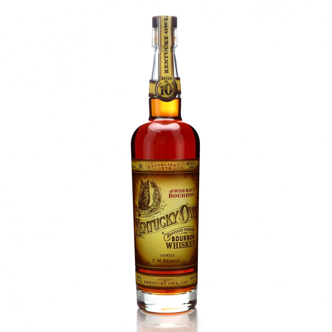 Kentucky Owl Straight Bourbon Batch 10 Whisky Auctioneer