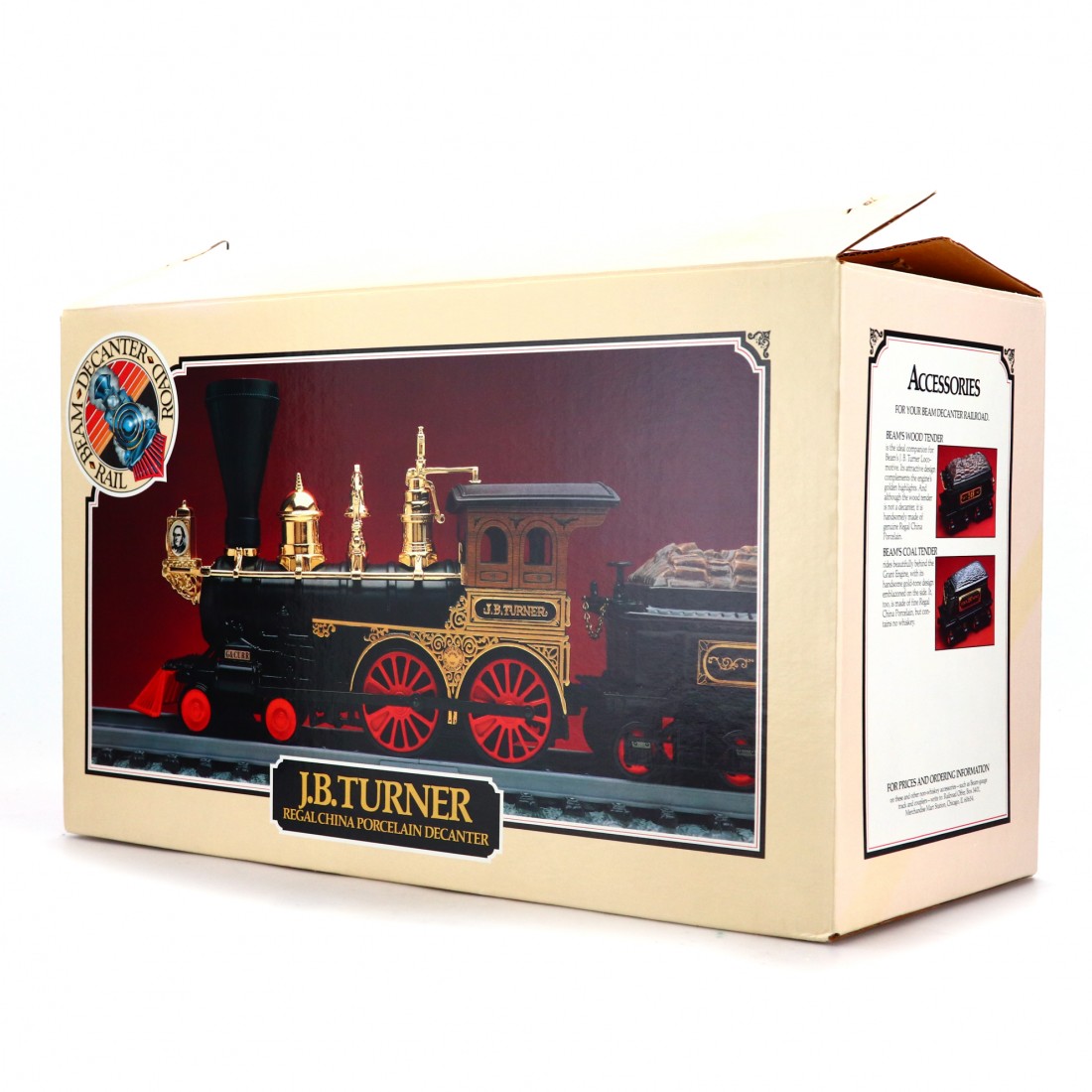 Jim Beam 150 Month Old Steam Decanter 1980s Whisky Auctioneer