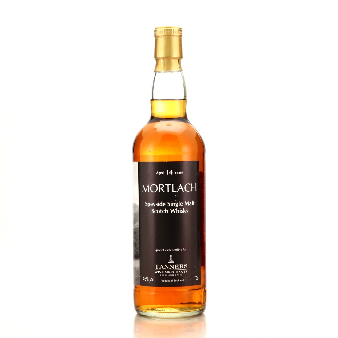 Mortlach 14 Year Old Tanners Wine Merchants Whisky Auctioneer