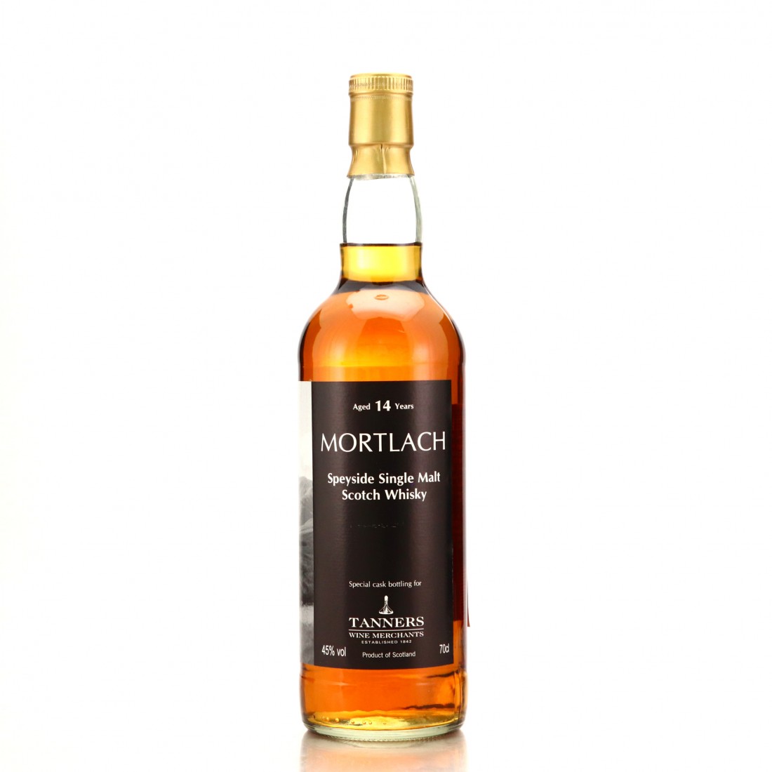 Mortlach 14 Year Old Tanners Wine Merchants Whisky Auctioneer