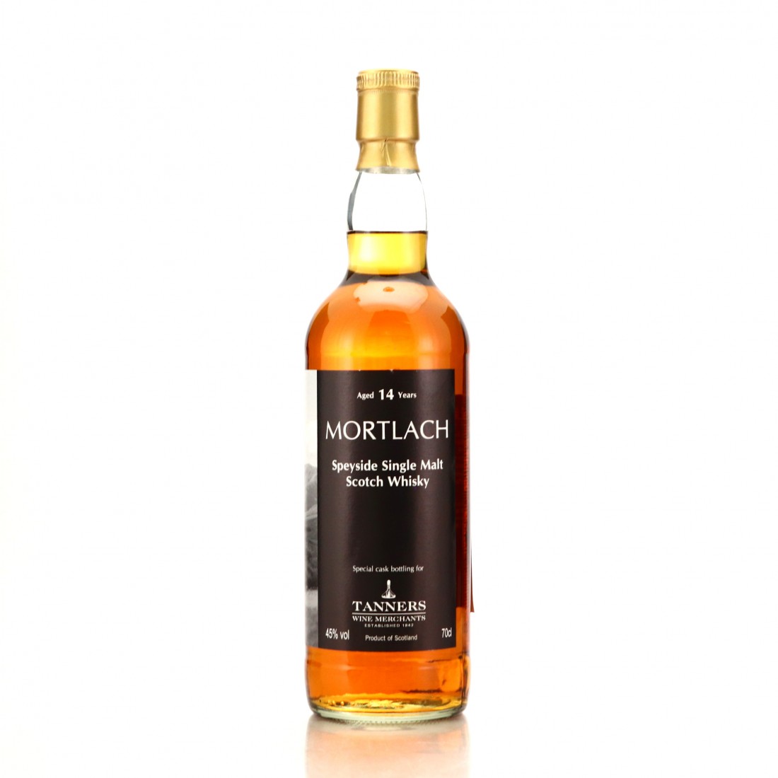 Mortlach 14 Year Old Tanners Wine Merchants Whisky Auctioneer