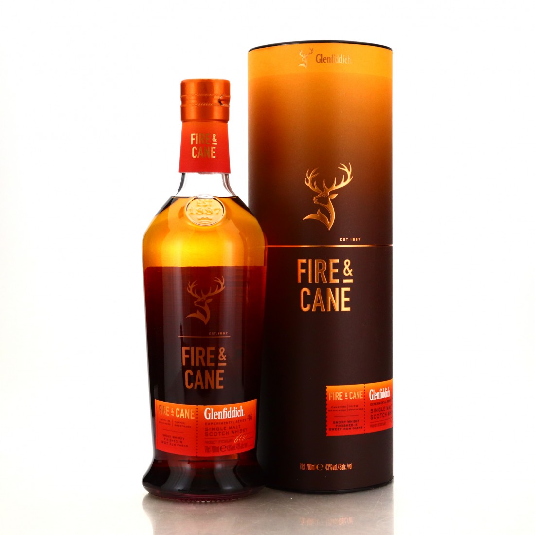 Glenfiddich Experimental Series 4 Fire and Cane Whisky Auctioneer