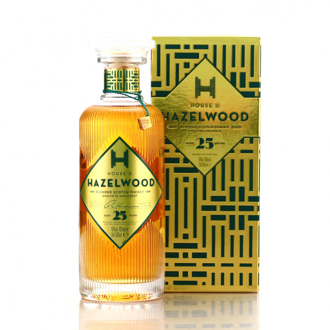 House Of Hazelwood 25 Year Old 50cl Whisky Auctioneer