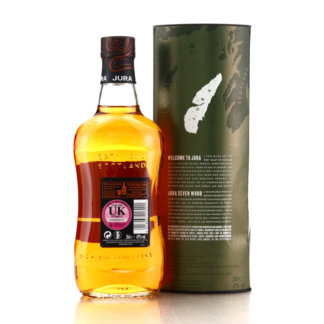 Jura Seven Wood 35cl Whisky Auctioneer