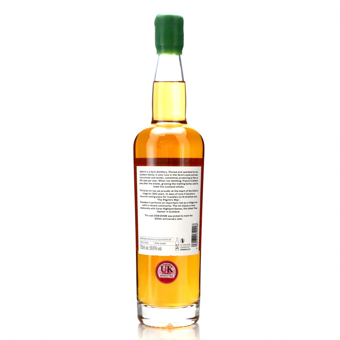 Daftmill 2008 Single Cask 8 / The Ceres Inn Whisky Auctioneer
