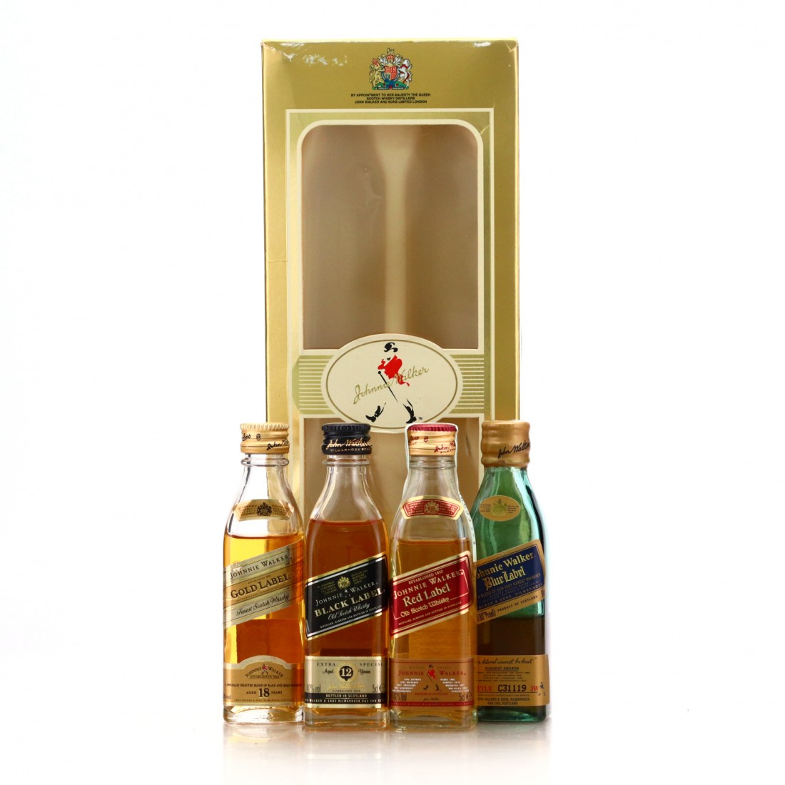 Johnnie Walker Miniature Gift Pack Whisky Auctioneer