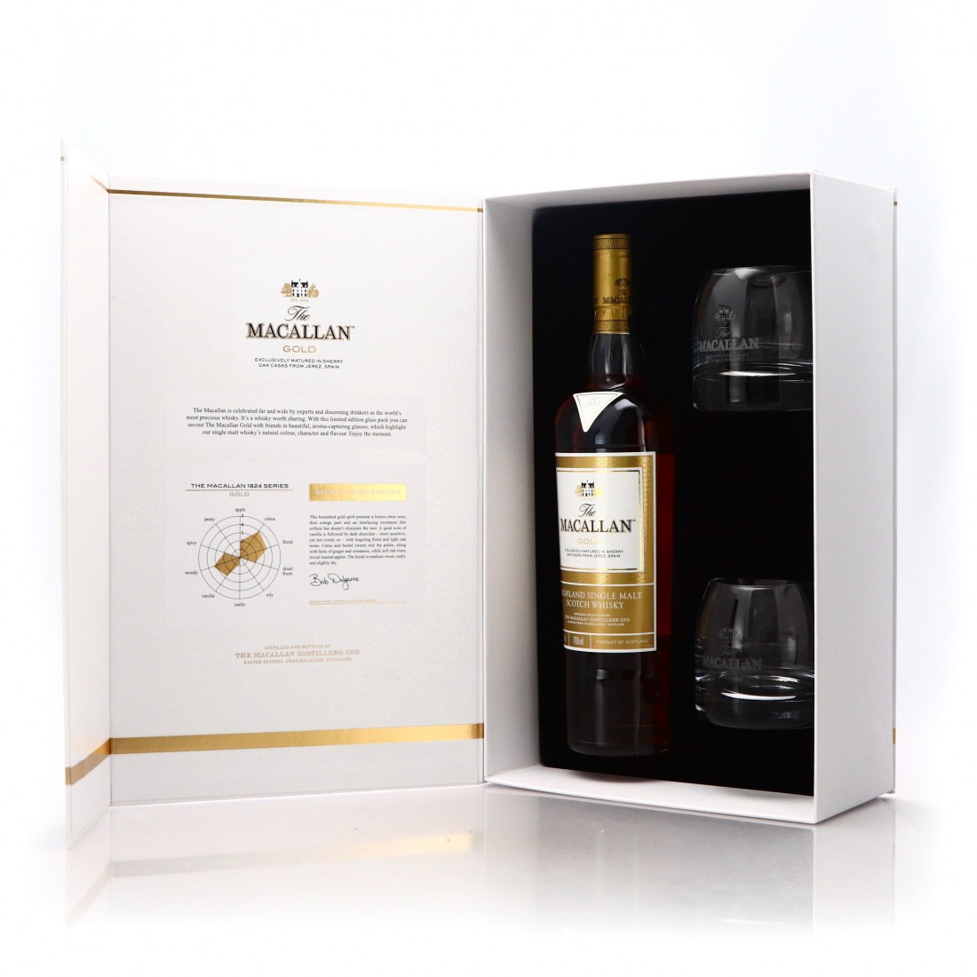 Macallan Gold Gift Pack Whisky Auctioneer